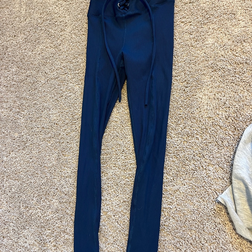 Year of Ours Navy Leggings